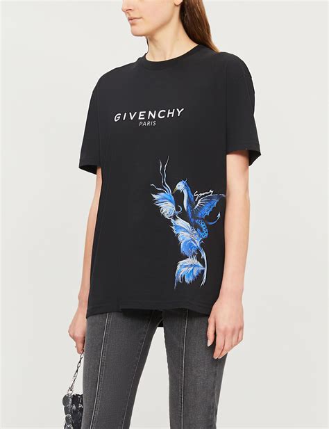 givenchy bird t shirt|givenchy t shirt women.